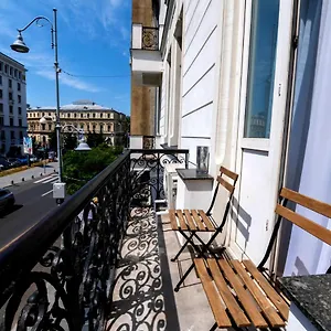 Ultracentral Cozy On Calea Victoriei With Amazing View דירה